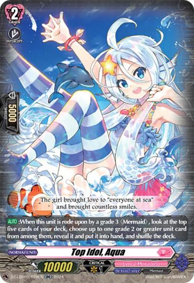 Top Idol, Aqua [D-Format] DZ-LBT01/028EN