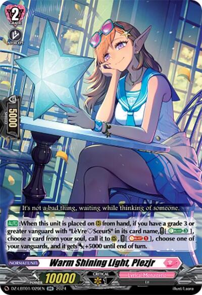 Warm Shining Light, Plezjr [D-Format] DZ-LBT01/029EN