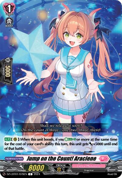 Jump on the Count! Araciene [D-Format] DZ-LBT01/079EN