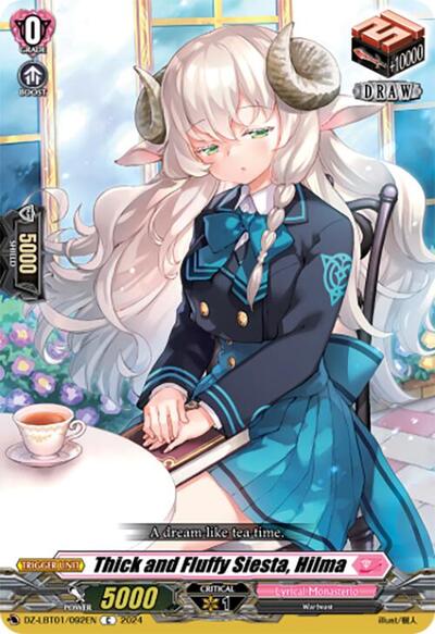 Thick and Fluffy Siesta, Hilma [D Format] DZ-LBT01/092EN