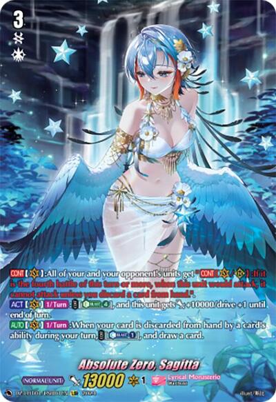 Absolute Zero, Sagitta [D-Format] DZ-LBT01/LSR01EN