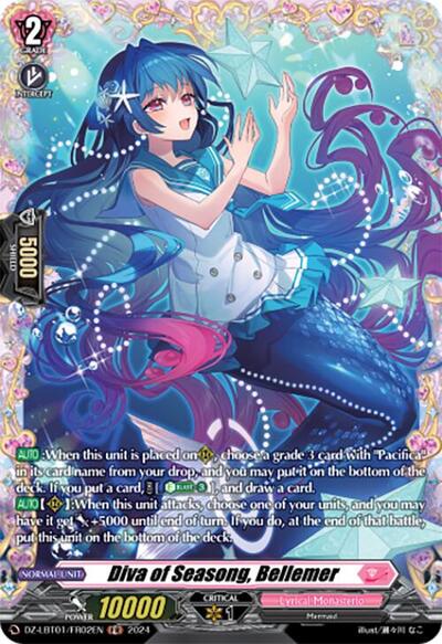 Diva of Seasong, Bellemer [D-Format] DZ-LBT01/FR02EN