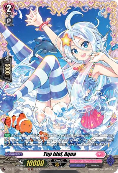 Top Idol, Aqua [D-Format] DZ-LBT01/FR07EN