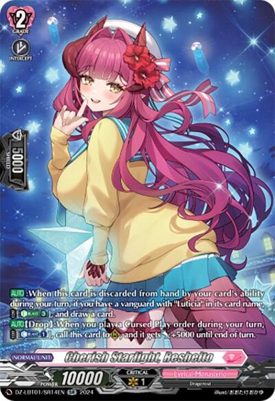 Cherish Starlight, Reshelto [D-Format] DZ-LBT01/SR14EN