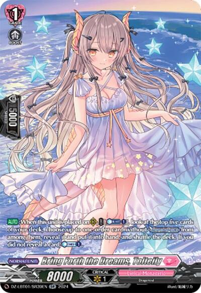 Bring Forth the Dreams, Tolteily [D-Format] DZ-LBT01/SR39EN