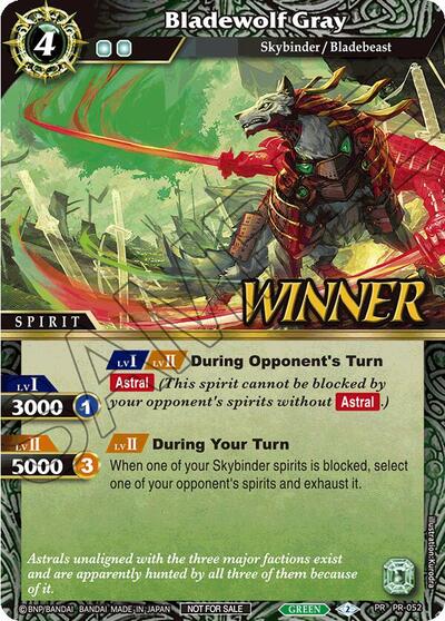 Bladewolf Gray PR-052