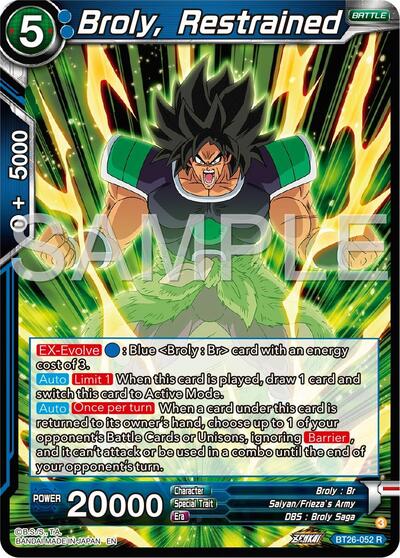 Broly, Restrained BT26-052
