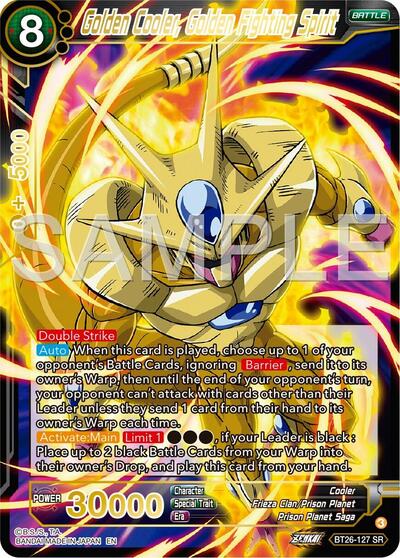 Golden Cooler, Golden Fighting Spirit BT26-126