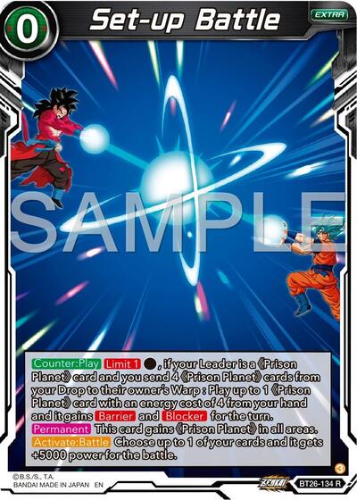Set-up Battle BT26-134