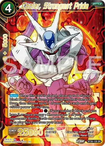 Cooler, Strongest Pride BT26-128