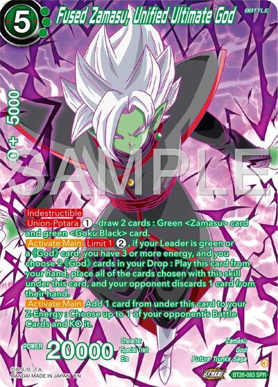 Fused Zamasu, Unified Ultimate God BT26-083