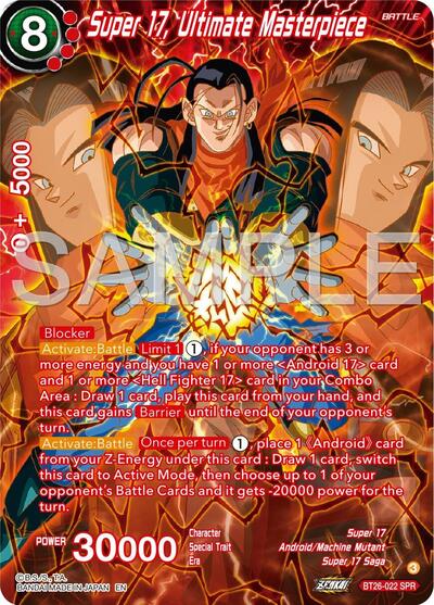 Super 17, Ultimate Masterpiece BT26-022
