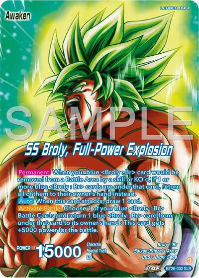 Broly // SS Broly, Full-Power Explosion BT26-032