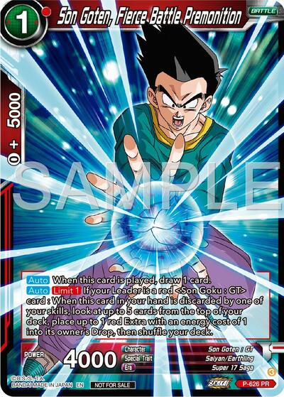 Son Goten, Fierce Battle Premonition P-626