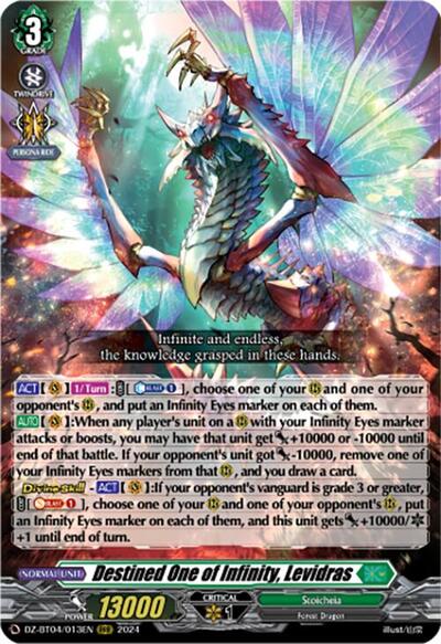 Destined One of Infinity, Levidras [D-Format] DZ-BT04/013EN