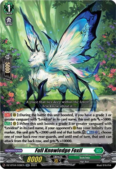 Full Knowledge Foxil [D-Format] DZ-BT04/038EN