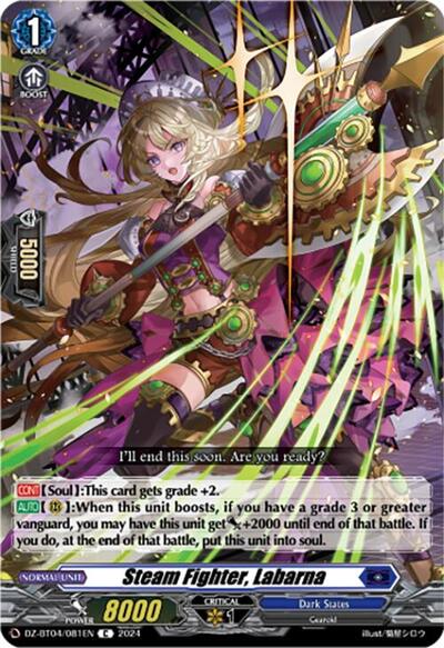Steam Fighter, Labarna [D-Format] DZ-BT04/081EN