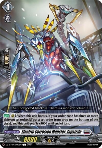 Electric Corrosion Monster, Zapsizzle [D-Format] DZ-BT04/090EN