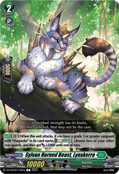 Sylvan Horned Beast, Lynxkerra [D-Format] DZ-BT04/104EN