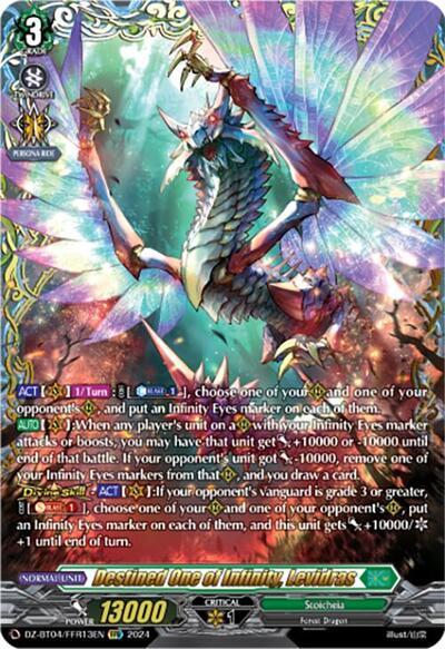 Destined One of Infinity, Levidras [D-Format] DZ-BT04/FFR13EN