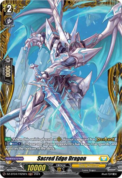 Sacred Edge Dragon [D-Format] DZ-BT04/FR29EN