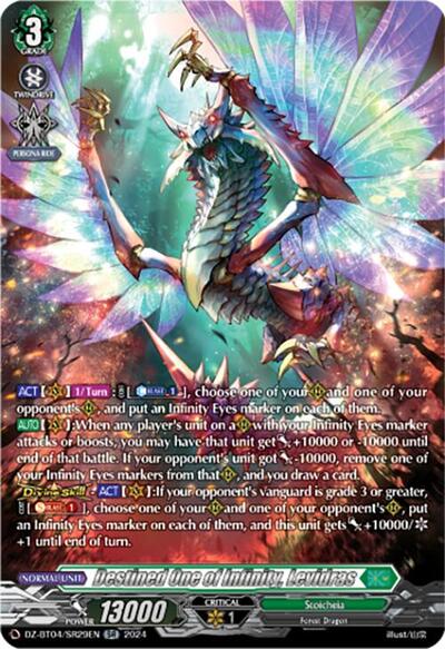 Destined One of Infinity, Levidras [D-Format] DZ-BT04/SR29EN