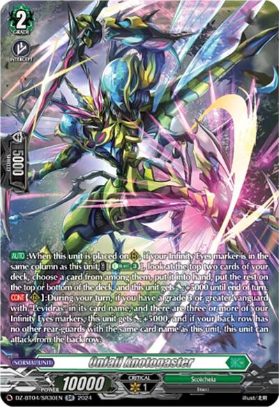 Onfall Anotogaster [D-Format] DZ-BT04/SR30EN