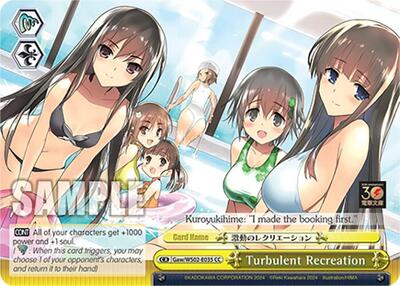Turbulent Recreation Gaw/WS02-E035 CC