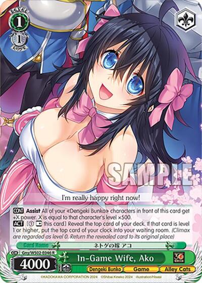 In-Game Wife, Ako Gny/WS02-E046 R