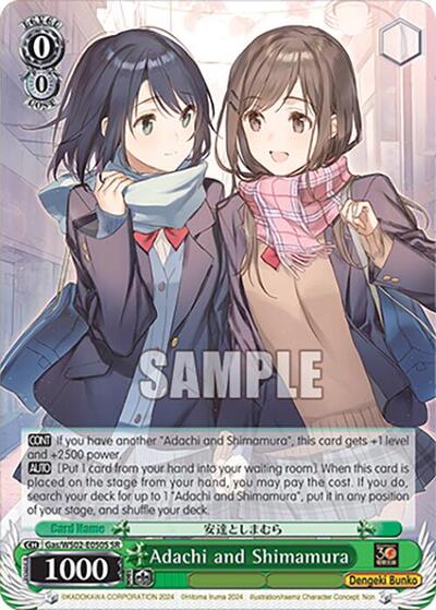 Adachi and Shimamura Gas/WS02-E050S SR
