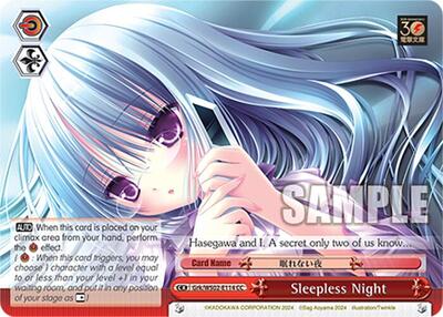 Sleepless Night Grk/WS02-E114 CC
