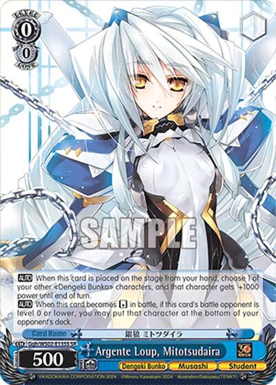 Argente Loup, Mitotsudaira Ggh/WS02-E135S SR
