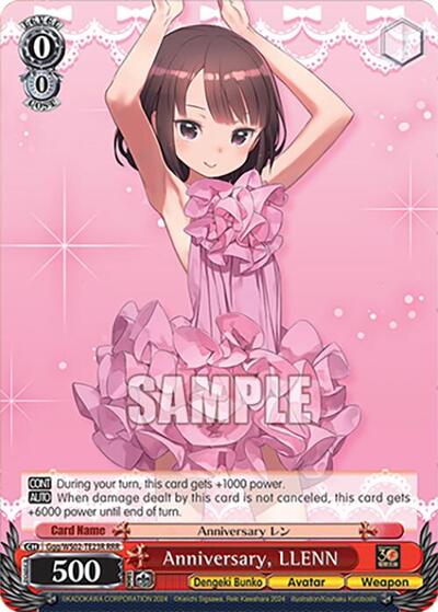 Anniversary, LLENN Ggg/WS02-TE23R RRR