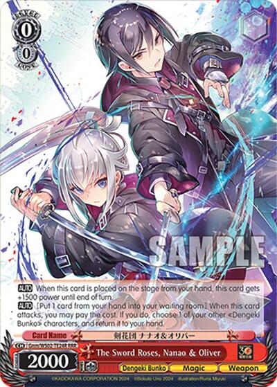 The Sword Roses, Nanao & Oliver Gnm/WS02-TE24R RRR
