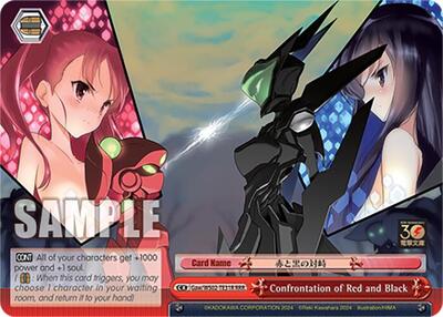 Confrontation of Red and Black Gaw/WS02-TE31R RRR