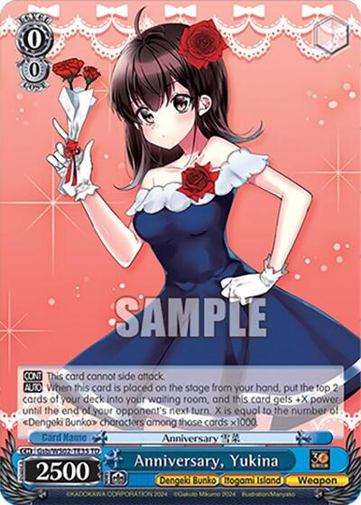 Anniversary, Yukina Gsb/WS02-TE35 TD