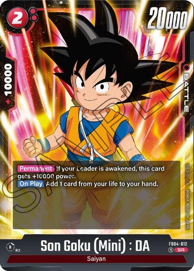 Son Goku (Mini) : DA (FB04-012) [Fusion World] FB04-012