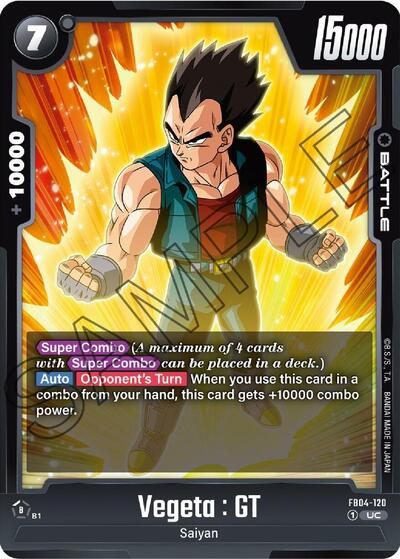 Vegeta : GT (FB09-116) [Fusion World] 