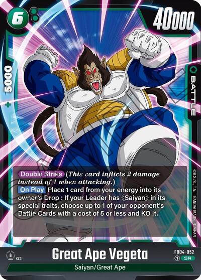 Great Ape Vegeta (FB04-052) [Fusion World] FB04-052