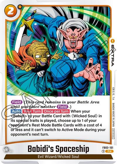 Babidi's Spaceship (FB03-101) [Fusion World] FB03-101