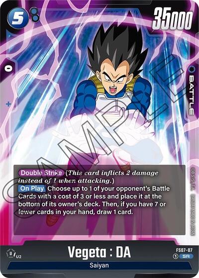 Vegeta : DA (FS07-07) [Fusion World] 