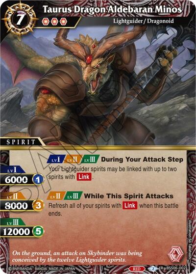 Taurus Dragon Aldebaran Minos BSS06-002