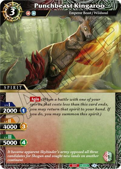 Punchbeast Kingaroo BSS06-014