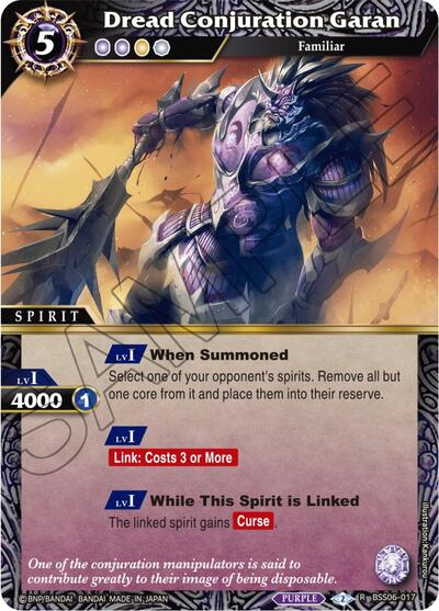 Dread Conjuration Garan BSS06-017 — Generational Link