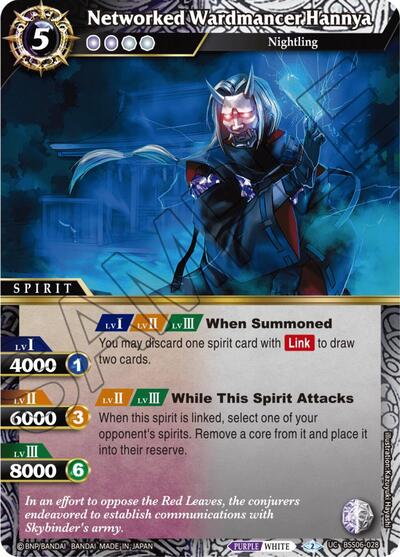 Networked Wardmancer Hannya BSS06-028