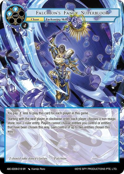 Falchion's Fancy Superbloom ABC-SD08-018 SR