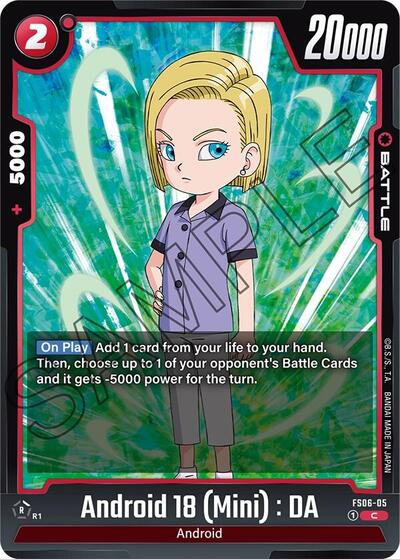 Android 18 (Mini) : DA (FS06-05) [Fusion World] 