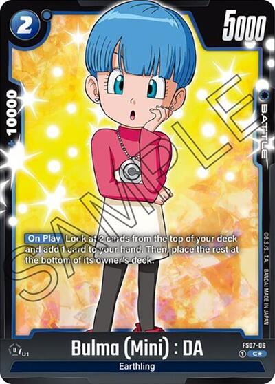 Bulma (Mini) : DA (FS07-06) [Fusion World] 