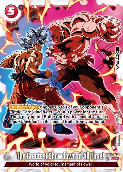 The Greatest Showdown of All Time! (FB03-024) [Fusion World] FB03-024