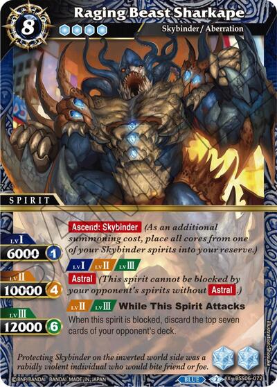 Raging Beast Sharkape BSS06-072